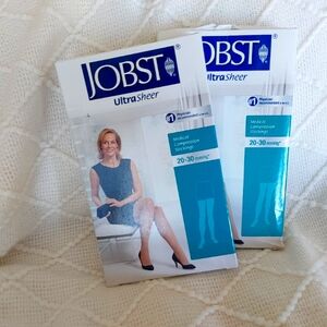 UltraSheer Medical Compression Stockings - Blue